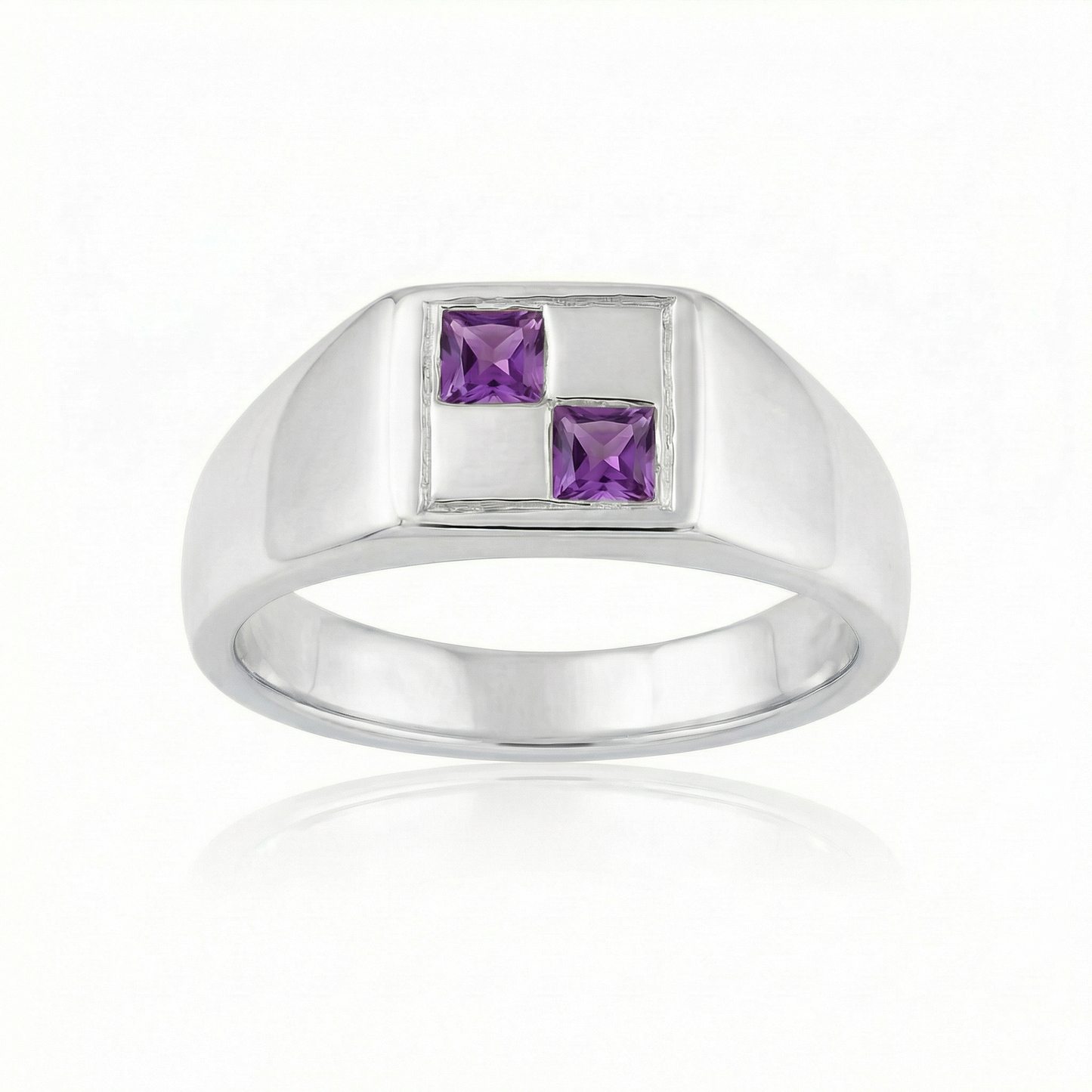 Amethyst Mini - Silver