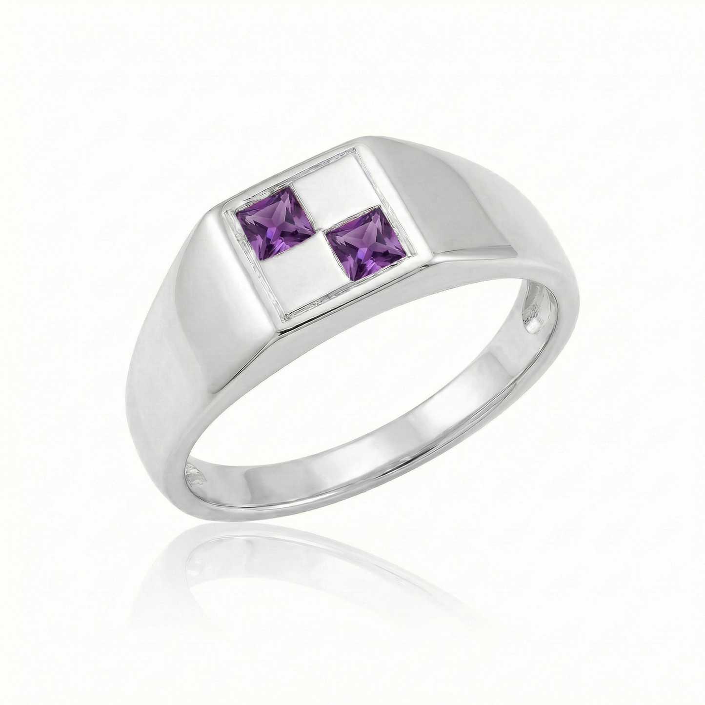Amethyst Mini - Silver