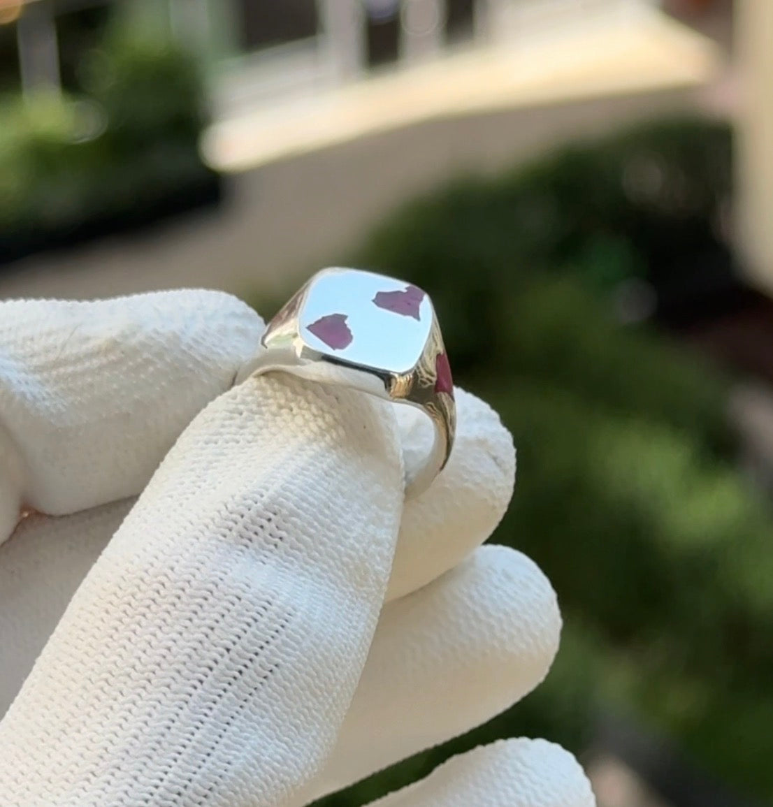 Cushion Ring Mini - Silver