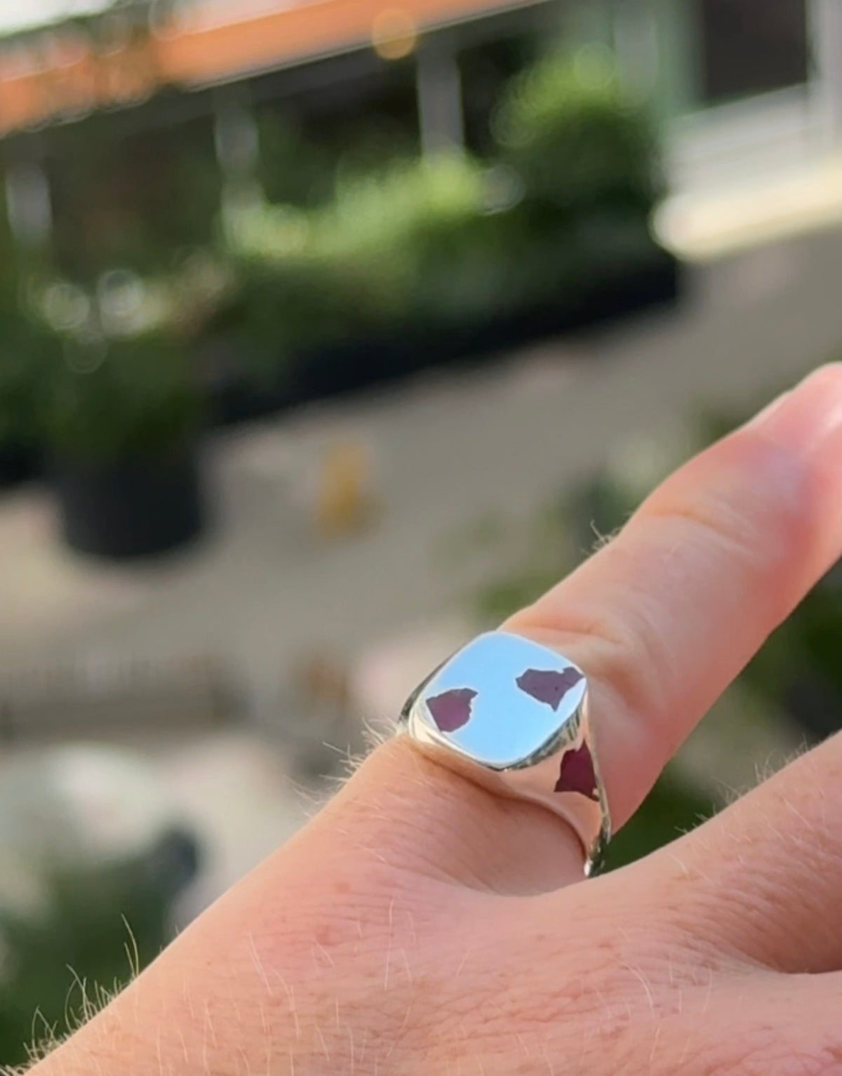 Cushion Ring Mini - Silver