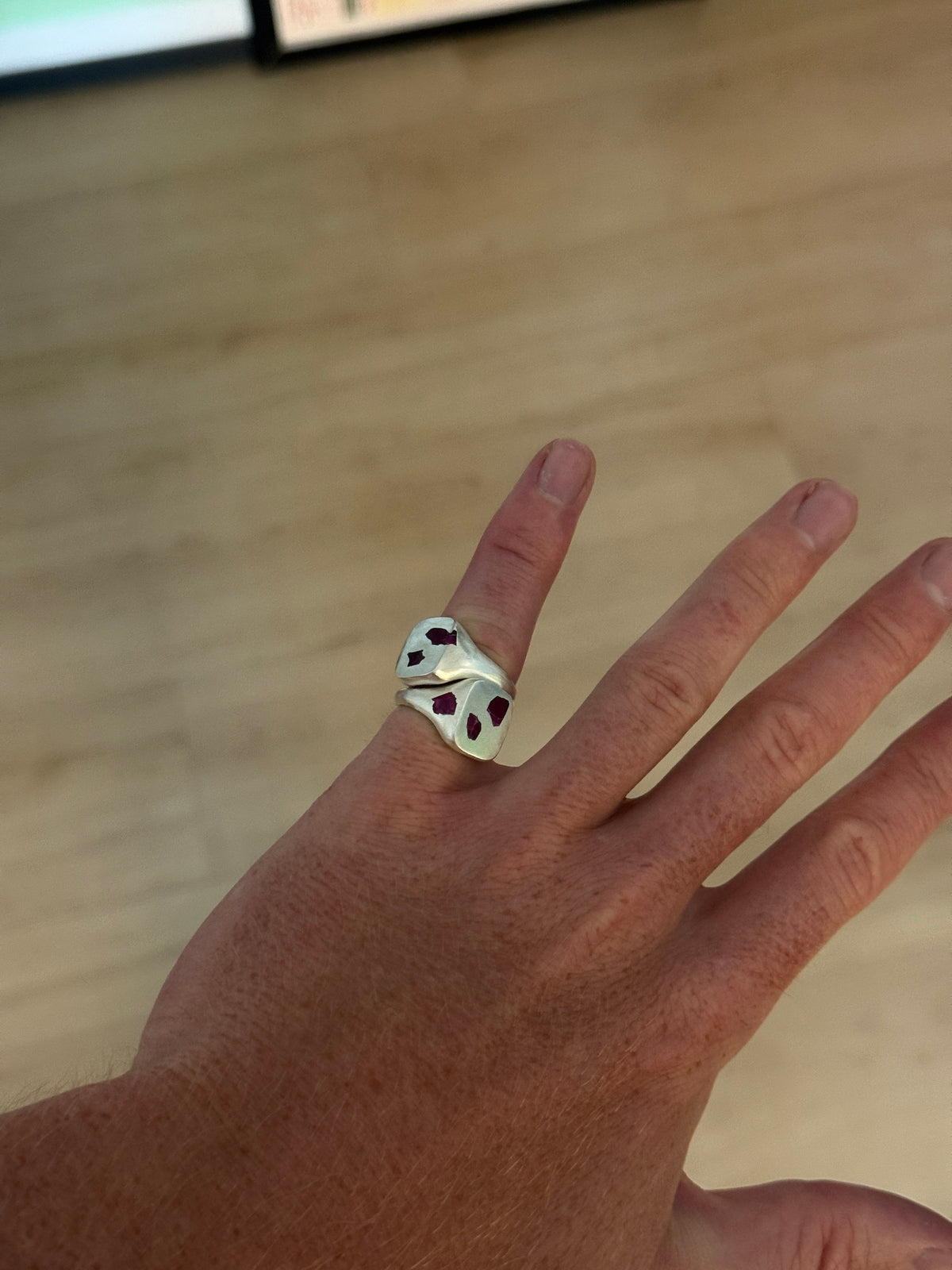 Cushion Ring Mini - Silver