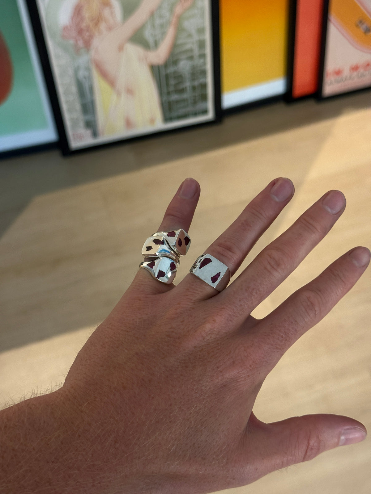 Cushion Ring Mini - Silver
