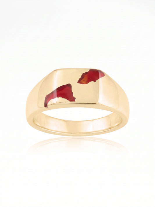 Box Ring Mini - 9ct Gold