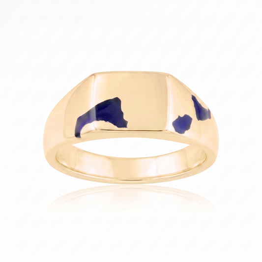 Box Ring Mini - 9ct Gold