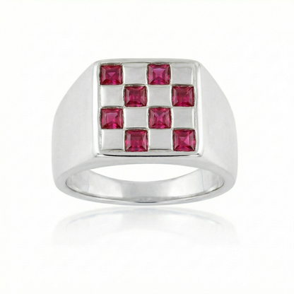 Ruby Large - Silver