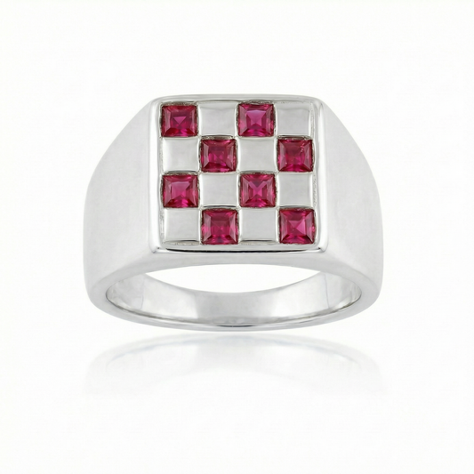 Ruby Large - Silver