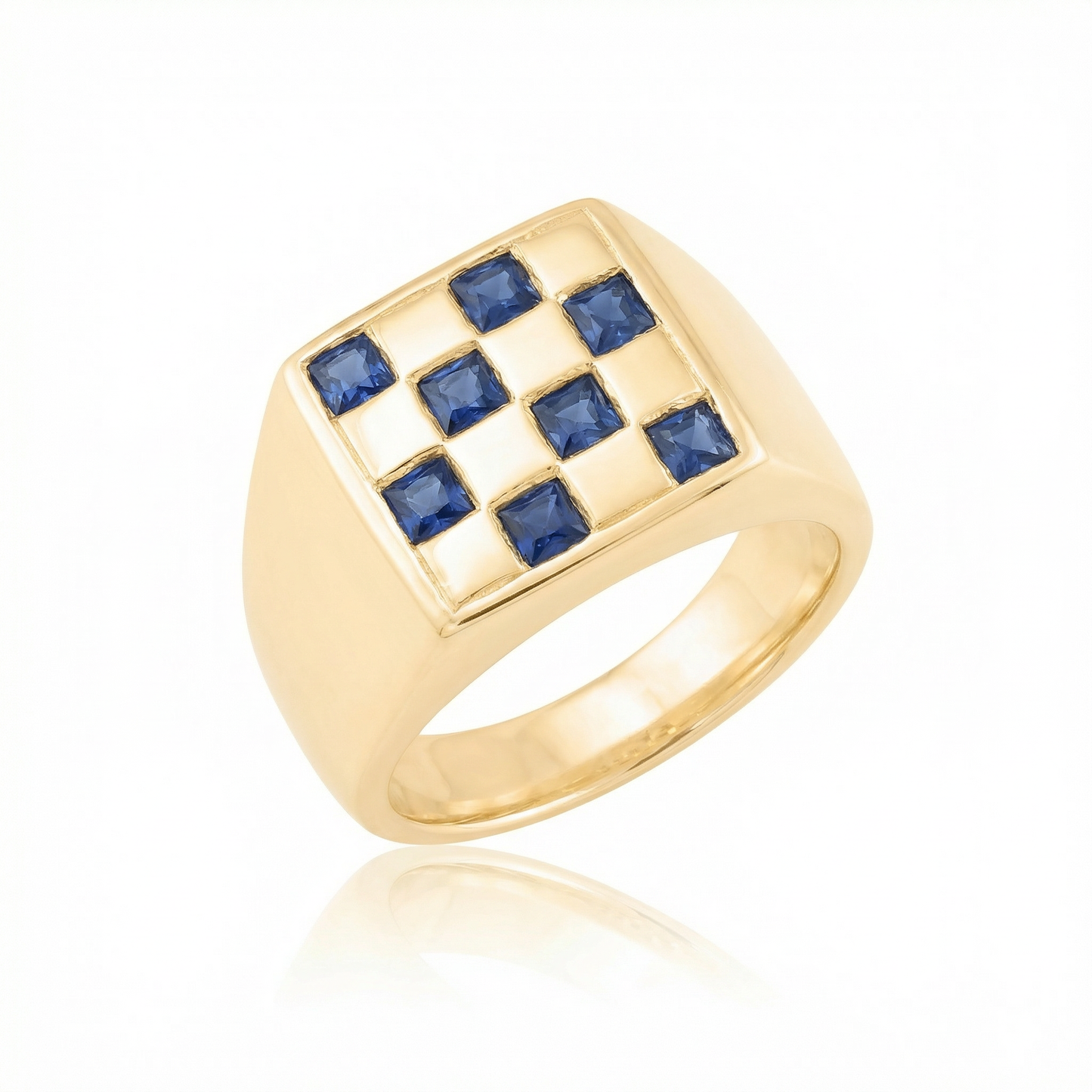 Sapphire Large - Gold
