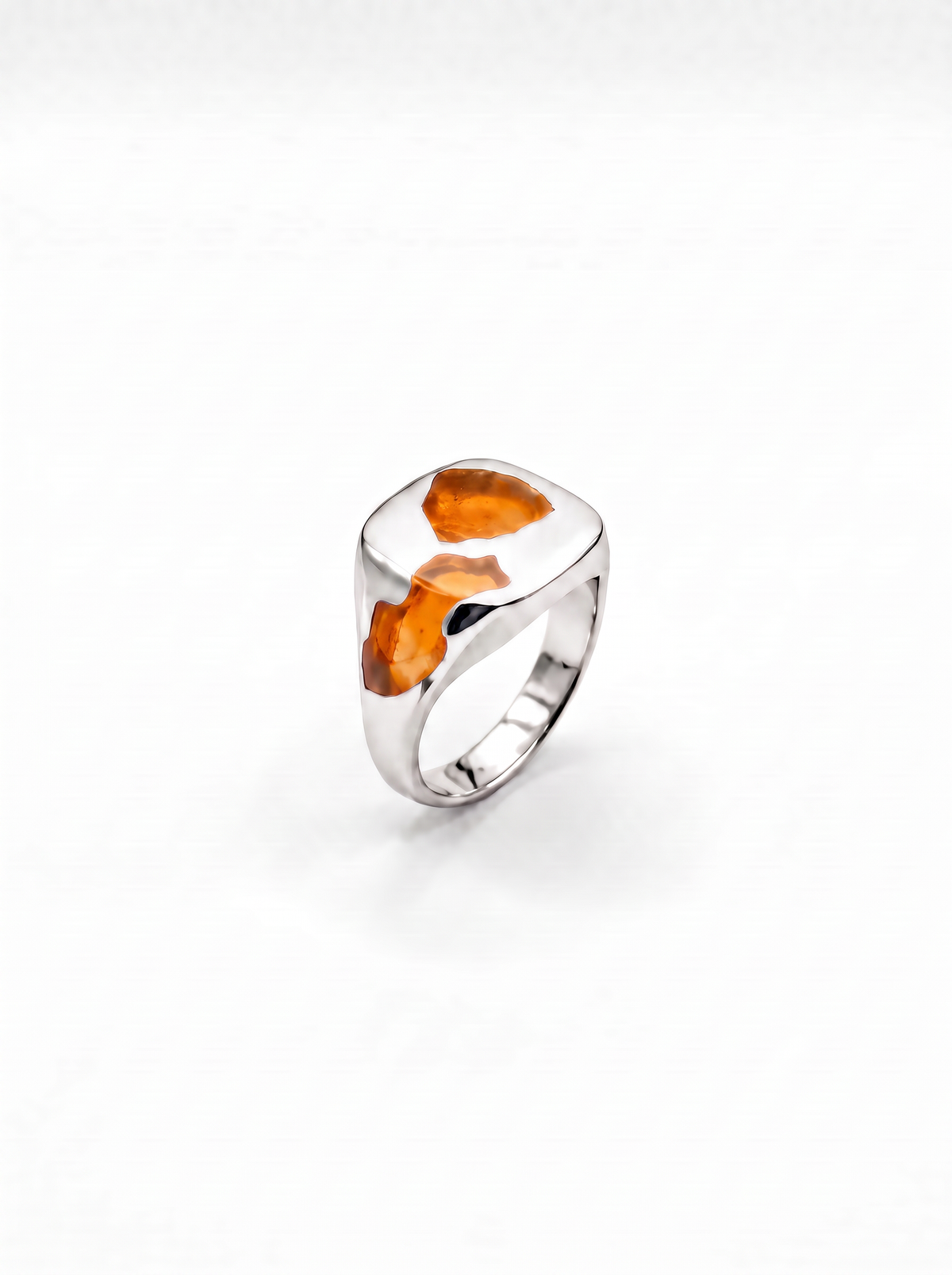 Cushion Ring Large - Silver