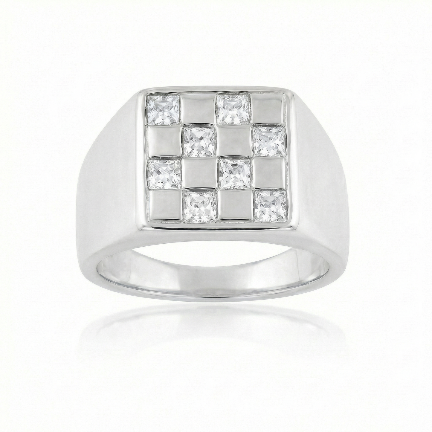 White Spinel Large - Silver