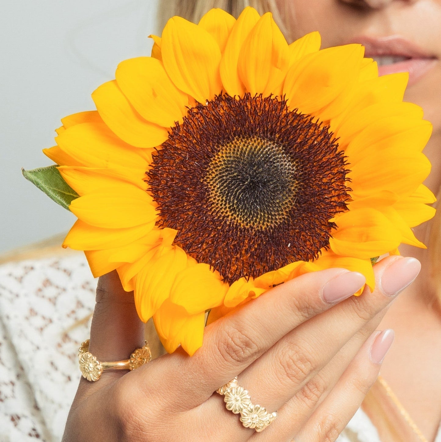 Daisy Quattour Ring - Gold - Saint Davis