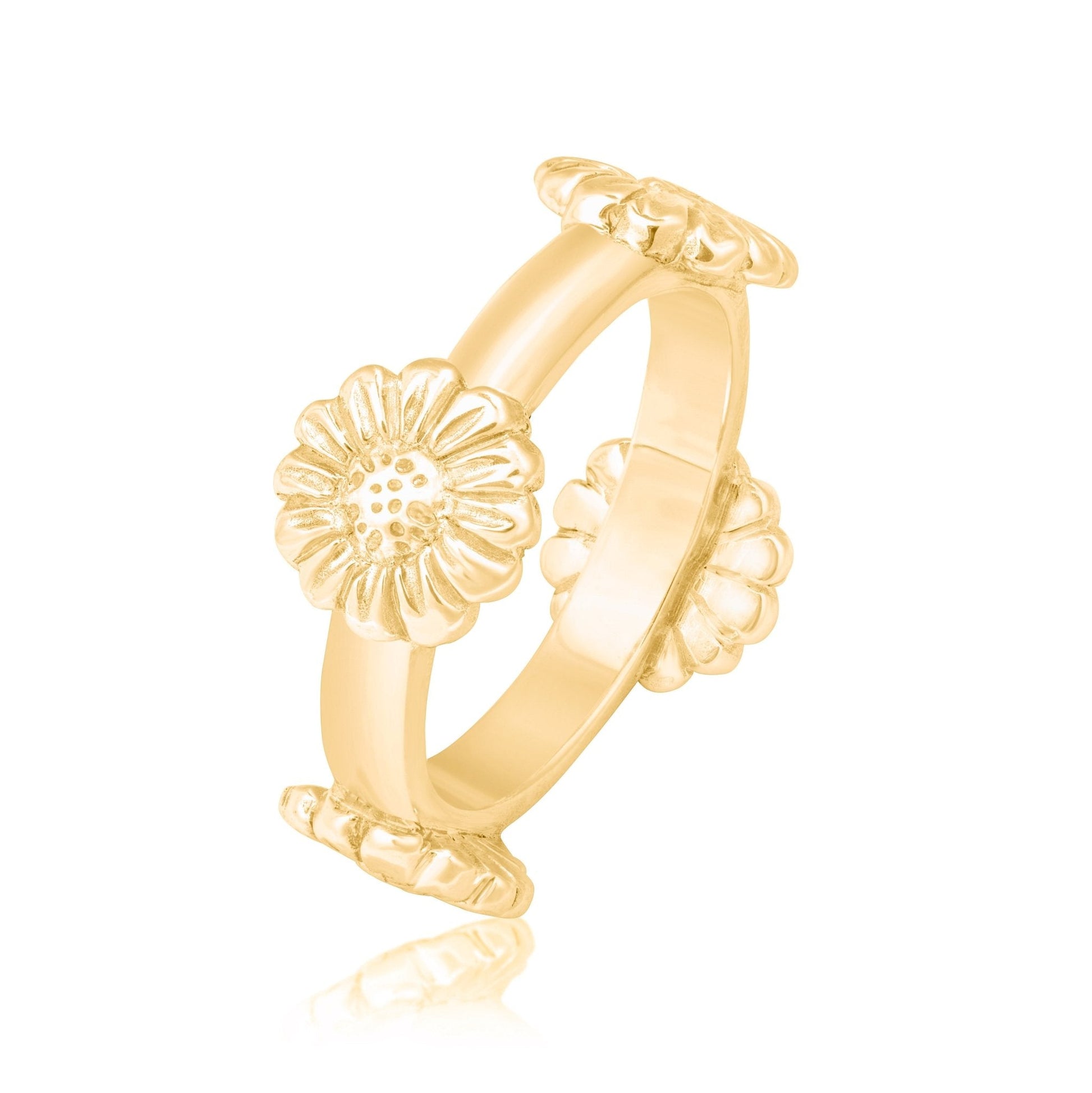 Daisy Quattour Ring - Gold - Saint Davis