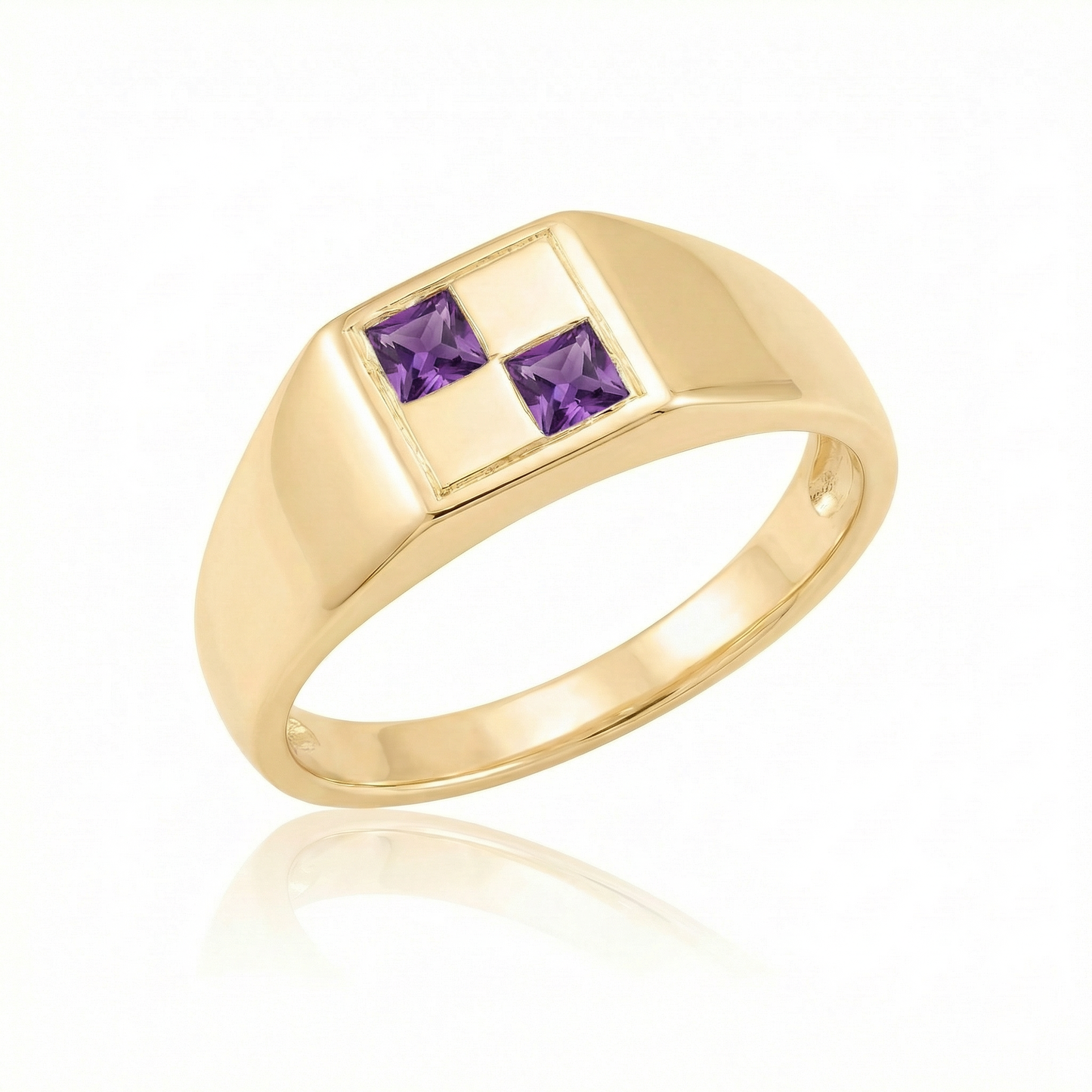 Amethyst Mini - Gold