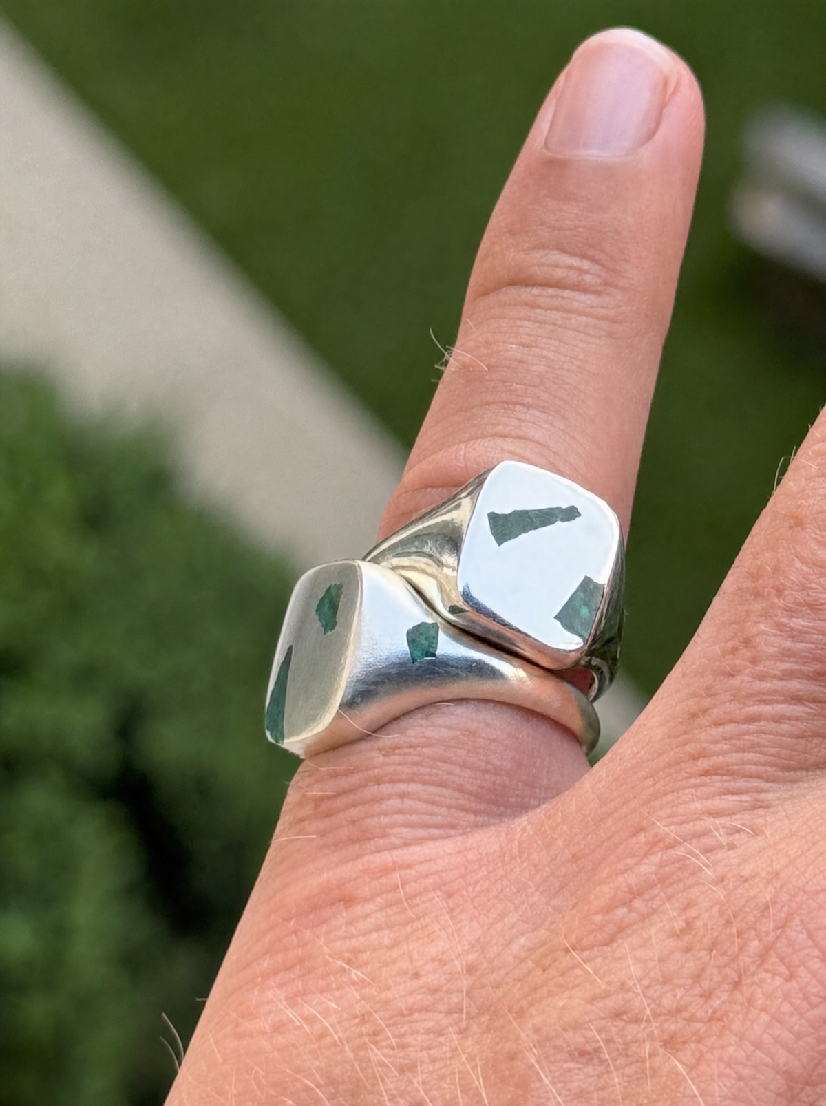 Cushion Ring Mini - Silver