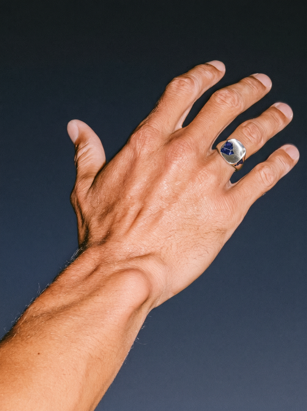 Cushion Ring Large - Silver