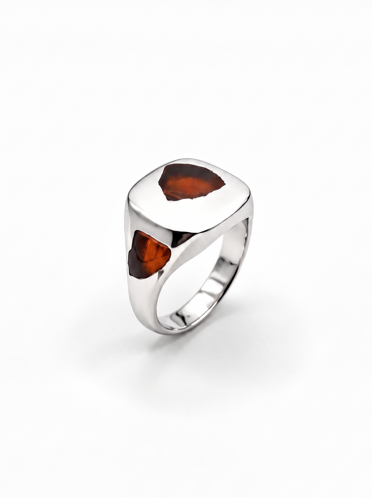 Cushion Ring Large - Silver