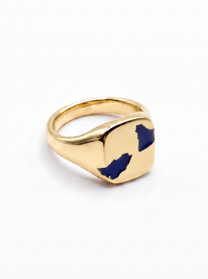 Cushion Ring Mini - 9ct Gold