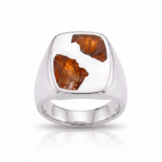 Cushion Ring Large - Silver