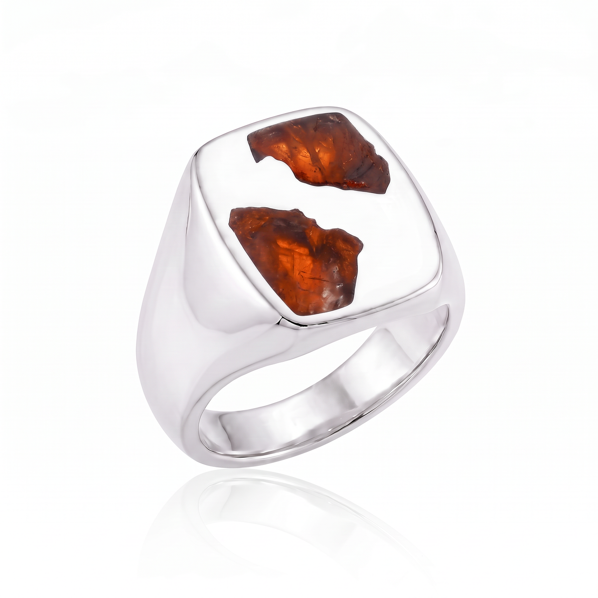 Cushion Ring Large - Silver
