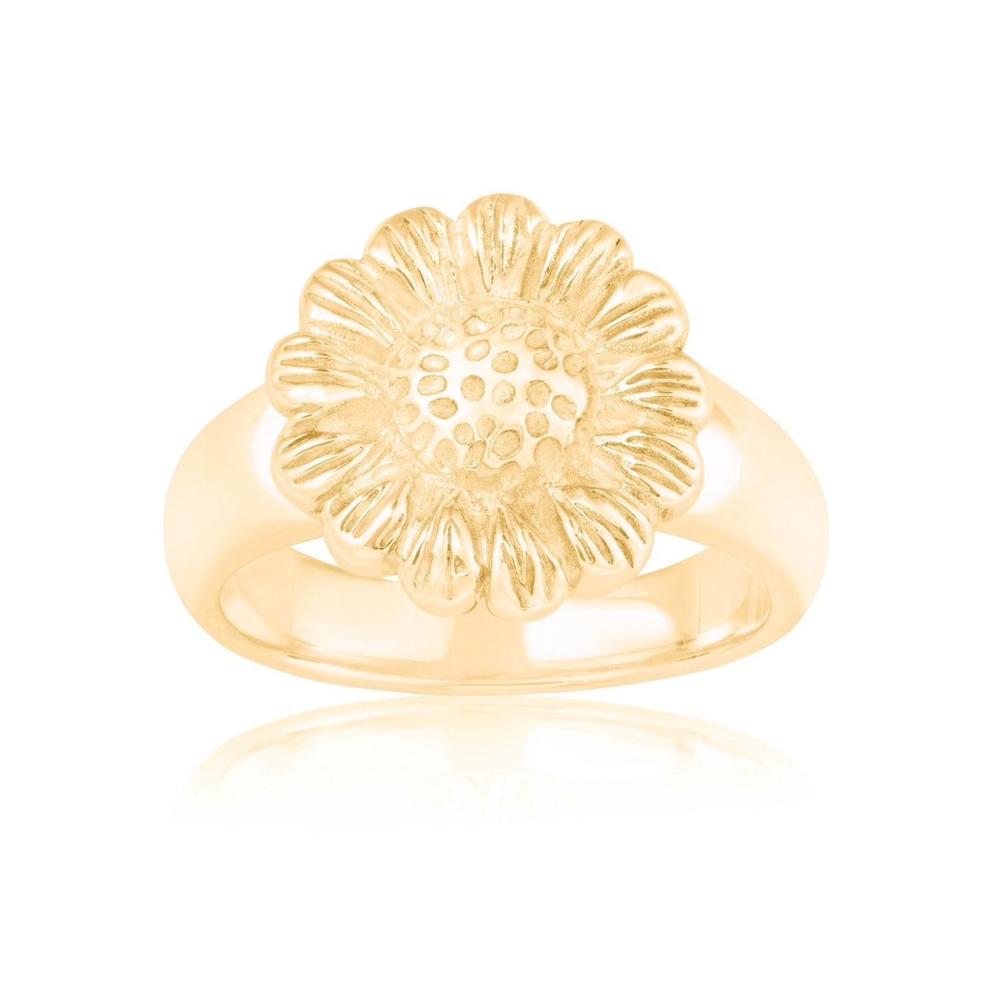 Oxeye Daisy Ring - Gold - Saint Davis