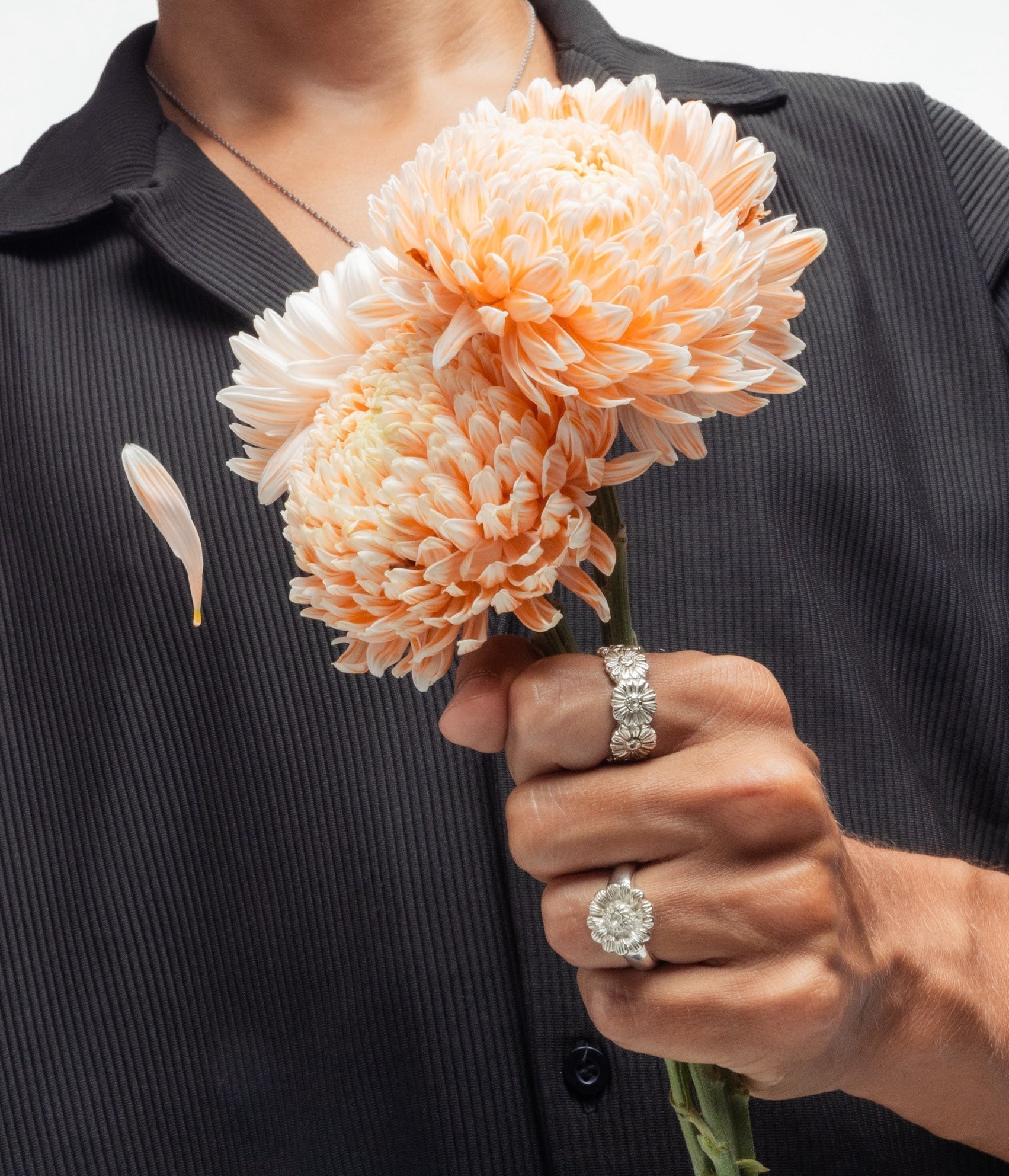 Oxeye Daisy Ring - Silver - Saint Davis