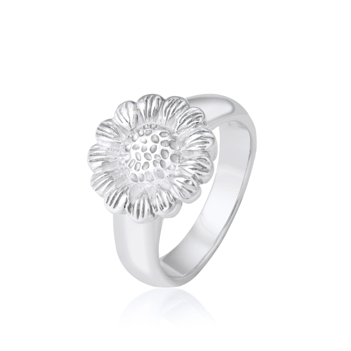 Oxeye Daisy Ring - Silver - Saint Davis